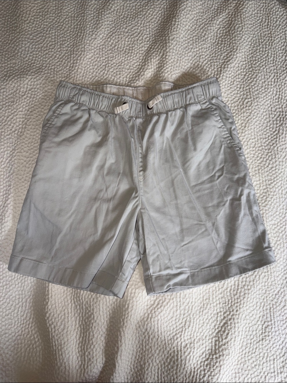 Crewcuts Cream Drawstring Shorts